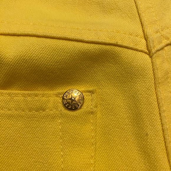 1990’s Vintage Mondi Sports Yellow Pants - Picture 7 of 8